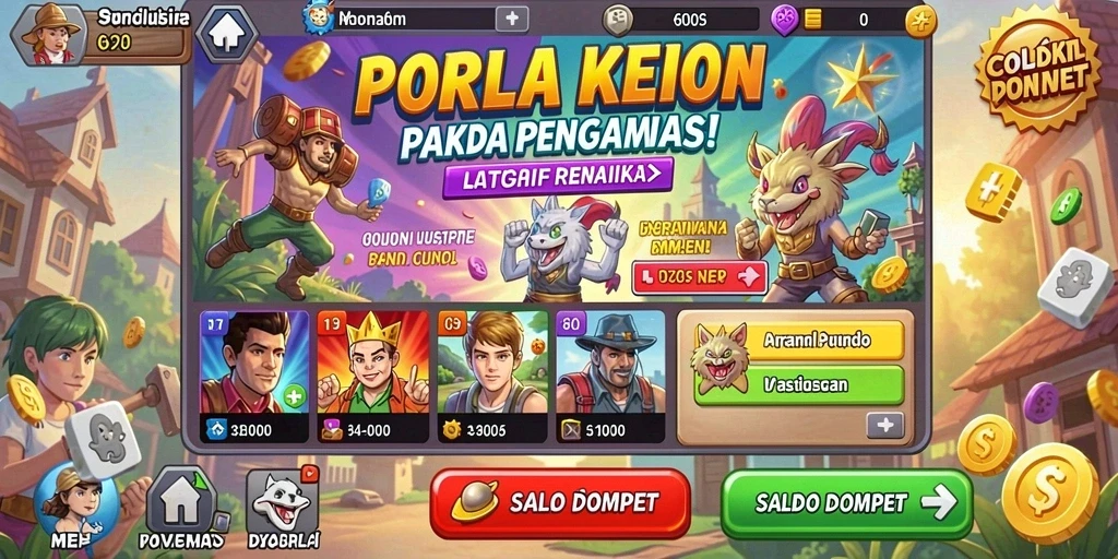 Tampilan antarmuka yang menarik dan mudah digunakan.