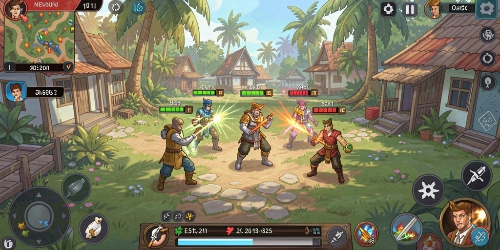 Tampilan awal yang menarik dan interaktif.