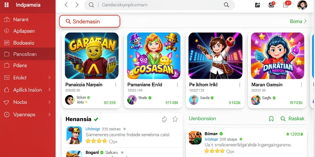 Tampilan antarmuka yang intuitif dan menarik.