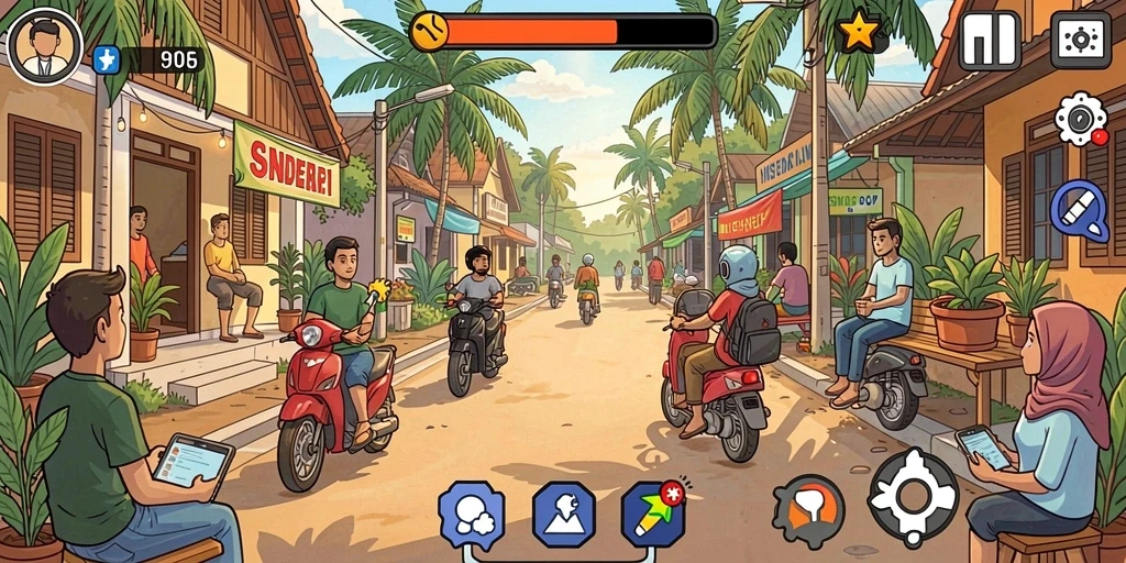 Tampilan antarmuka yang menarik dan intuitif.