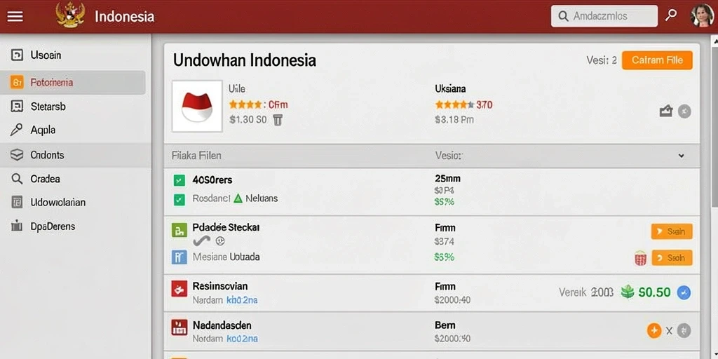 Tampilan antarmuka yang user-friendly dan menarik.