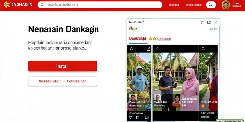 Tampilan antarmuka yang intuitif dan mudah dipahami.