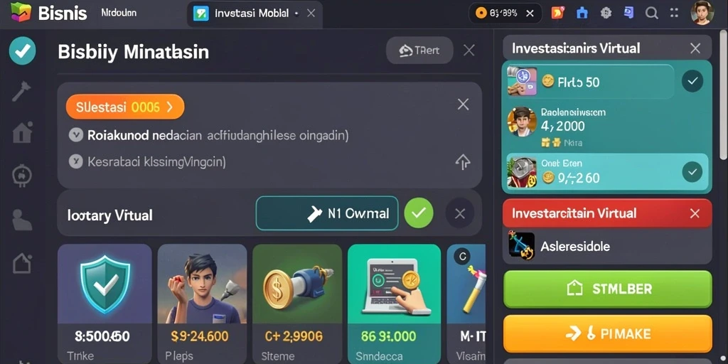 Tampilan antarmuka yang menarik dan user-friendly.