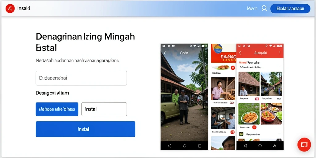 Tampilan antarmuka yang intuitif dan menarik.