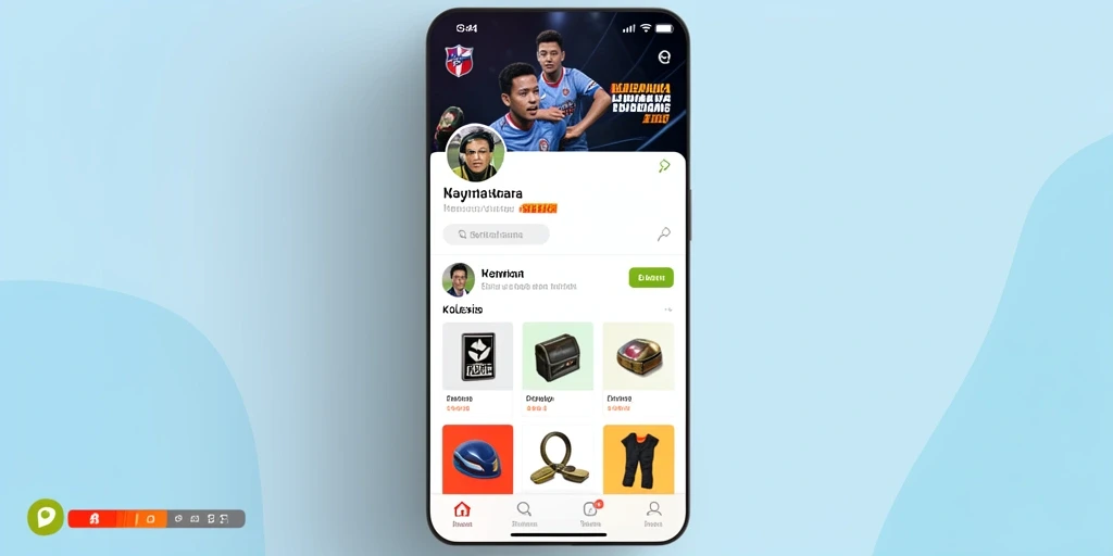 Tampilan awal aplikasi MEGEWIN188 yang menarik.