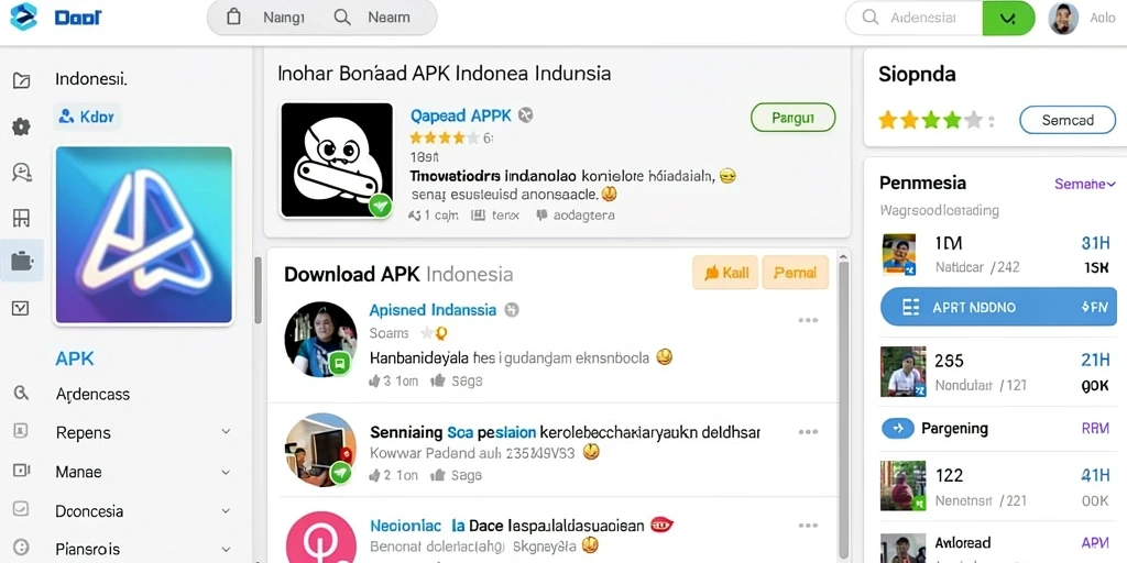 Tampilan awal yang menarik dan intuitif.