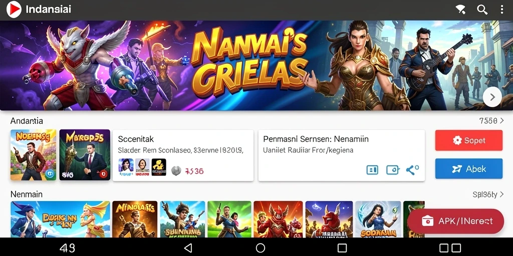Tampilan antarmuka PULAU88 yang intuitif dan menarik.