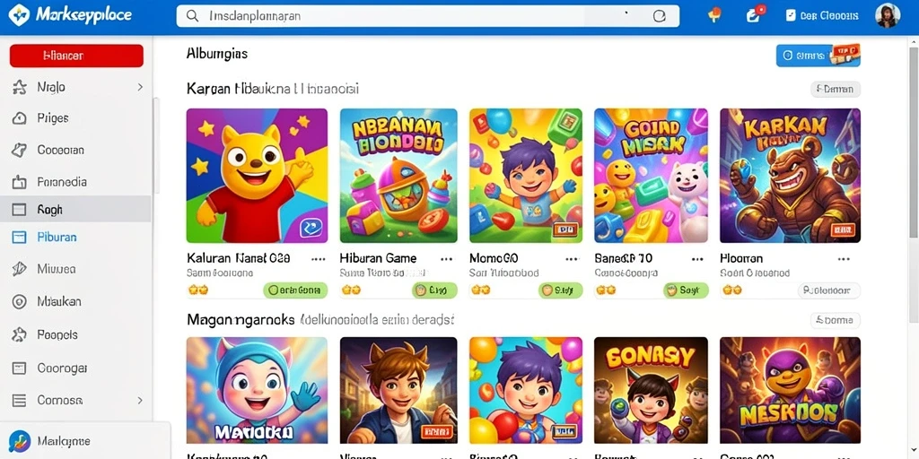 Tampilan utama yang memukau dan mudah dinavigasi.