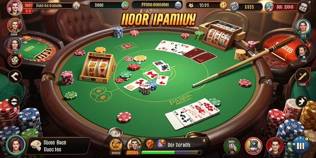 Tampilan antarmuka permainan yang intuitif.