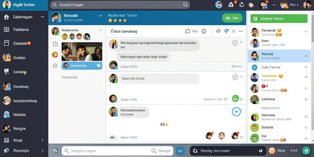 Tampilan antarmuka yang menarik dan interaktif.